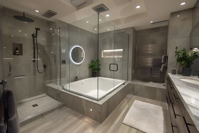 Elegant Corner Tub